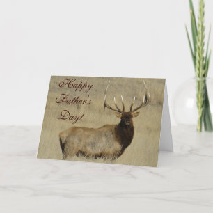 E30 Bull Elk Big Bull Card