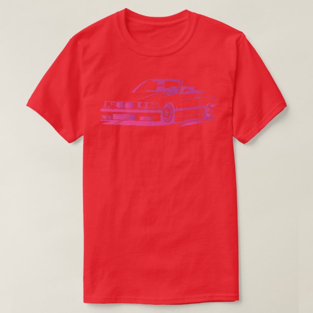 E36 Convertible Gift  T-Shirt (Design Front)