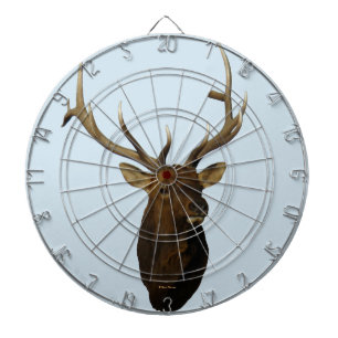 E51 Bull Elk Head Dartboard