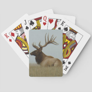 E5 Big Bull Elk Boss Bull Playing Cards