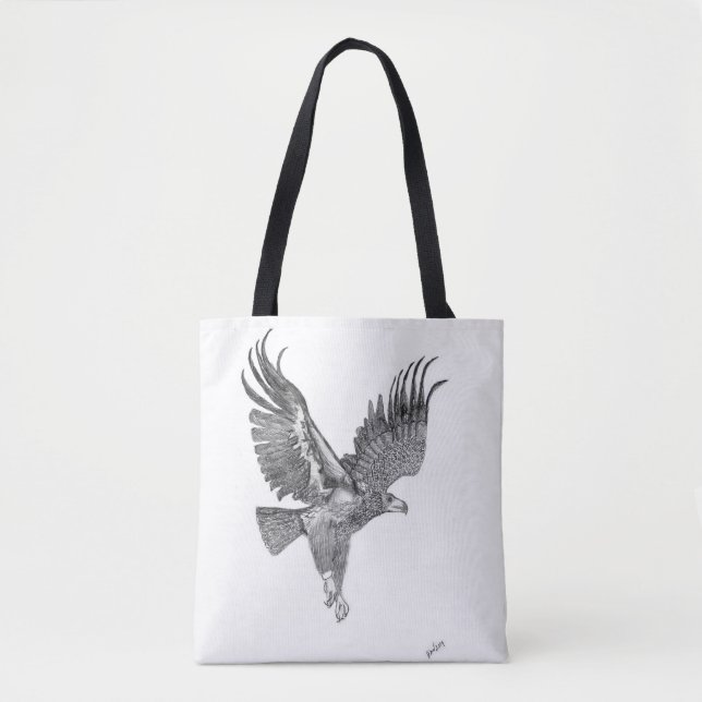E8 FLY FREE EAGLES HARRIET OZZIE M Es HOME 2 SIDED Tote Bag (Front)