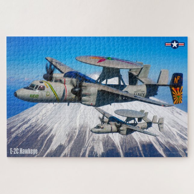E-2C HAWKEYE (20x30 INCH) Jigsaw Puzzle (Horizontal)
