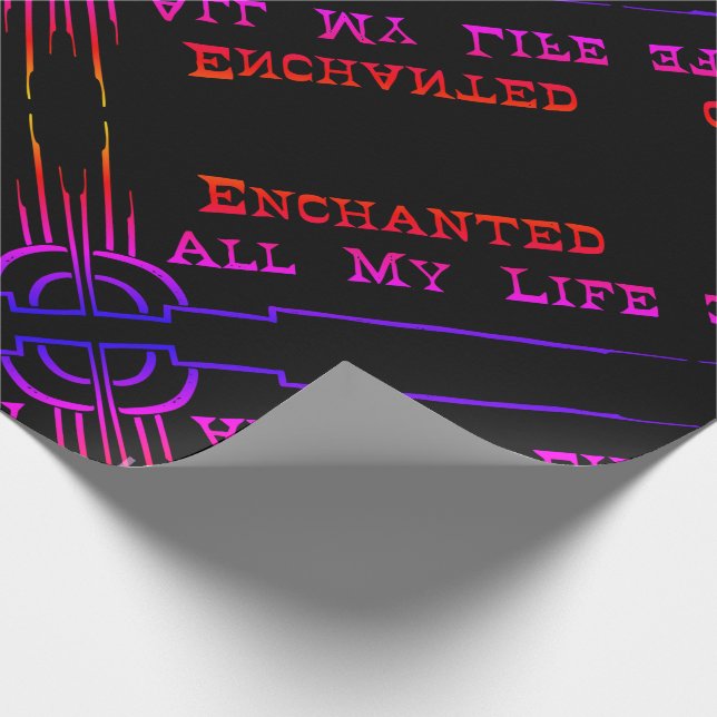 e.a.m.l. WRAPPING PAPER <<sunset>> studio miiri (Corner)