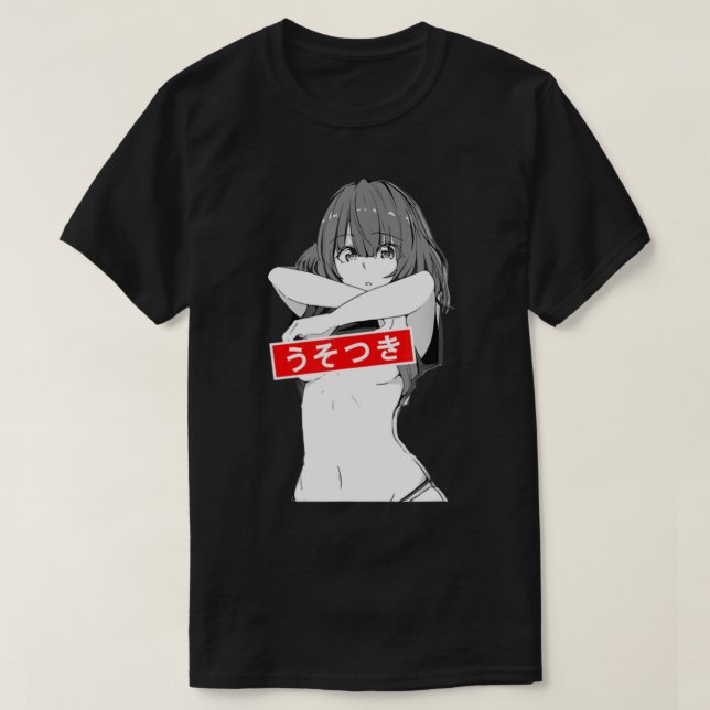 E:\AnhgocUpZZ\Ahegao  Lewd Conduct for Anime Lover T-Shirt (Design Front)