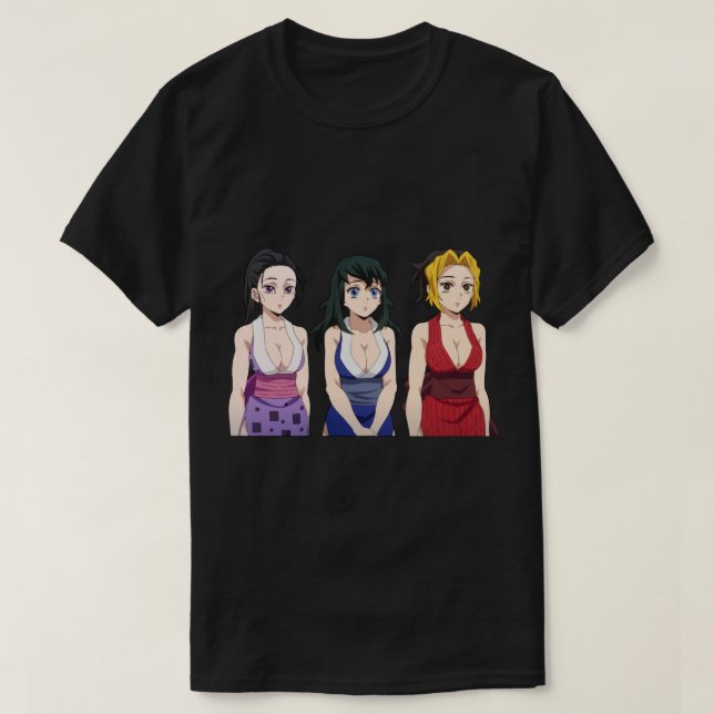 E:\AnhgocUpZZ\suma makio and hinatsuru.png T-Shirt (Design Front)