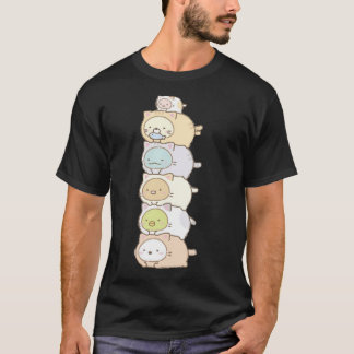 E:\AnhgocUpZZ\sumikko gurashi characters stacked . T-Shirt
