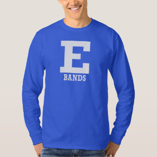 E-Bands Mens/Womens Blue Long Sleeve T-Shirt