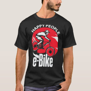 E Biker  E Bike Saying I Love E Biking T-Shirt