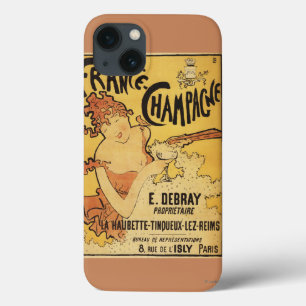 E. Debray Champagne Advertisement Poster iPhone 13 Case