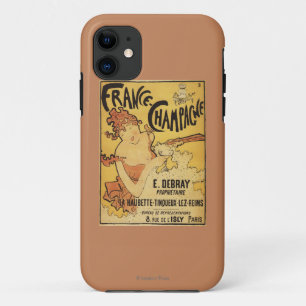 E. Debray Champagne Advertisement Poster Case-Mate iPhone Case