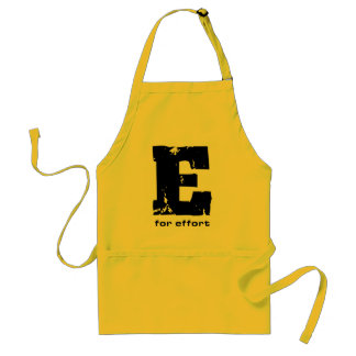 E for effort Apron