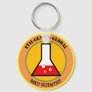 E.G.G. Mad Scientist Keychain