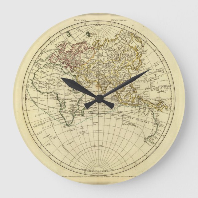 E. Hemisphere. 2 Large Clock (Front)