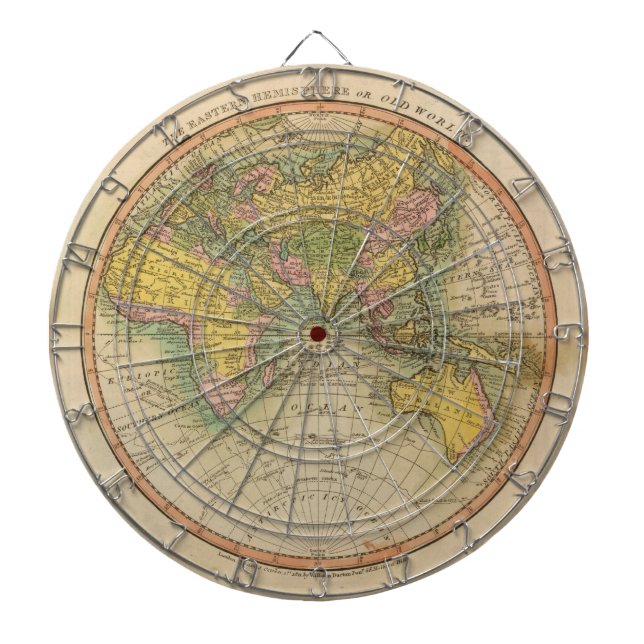 E. Hemisphere. Dartboard (Front)