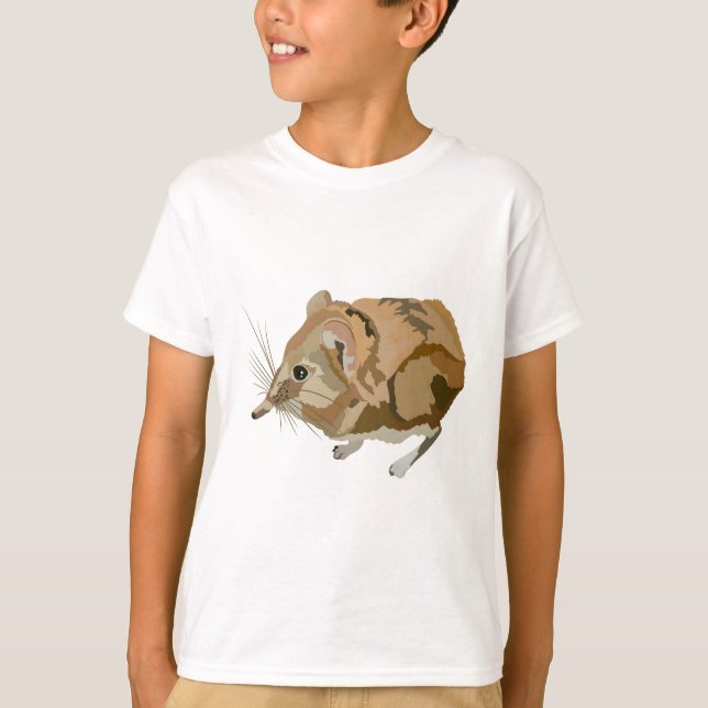 E is for Elephant Shrew T-Shirt (Front)