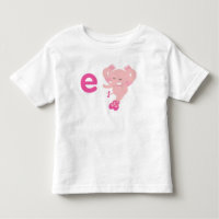 E is for Ellie Elephant T-shirt