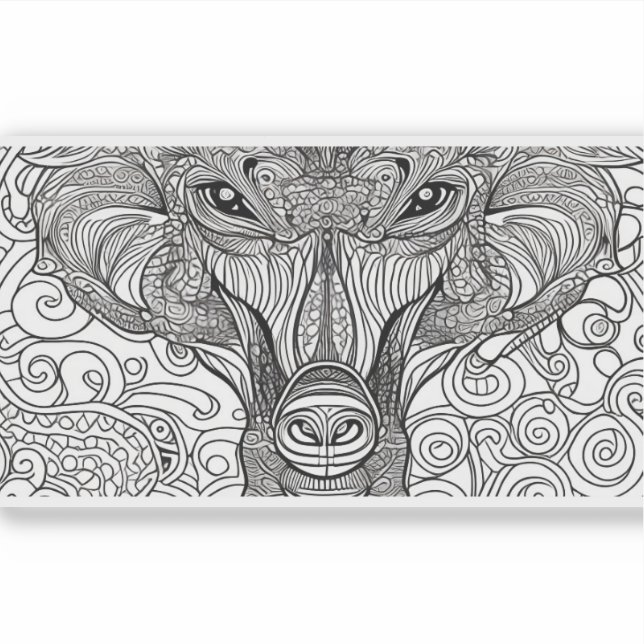 E.J. Gold Monkey Face Removable Vinyl (Front)