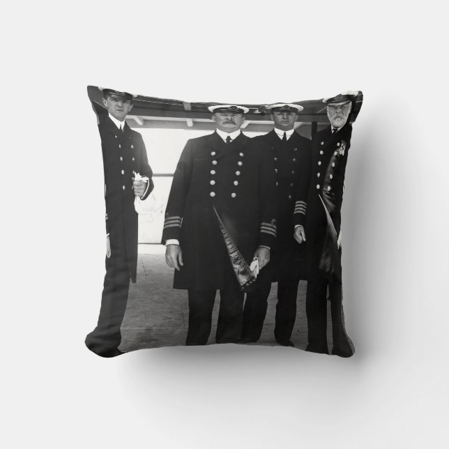 E.J. Smith (Titanic)  Cushion (Front)