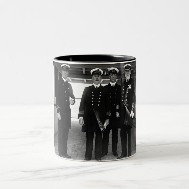 E.J. Smith (Titanic) Two-Tone Coffee Mug (Center)
