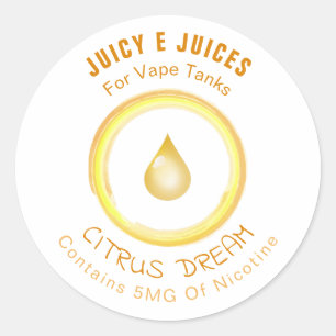 E Juice Labels