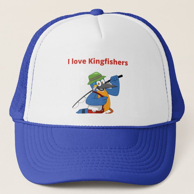 e Kingfishers - Kingfisher Trucker Hat (Front)
