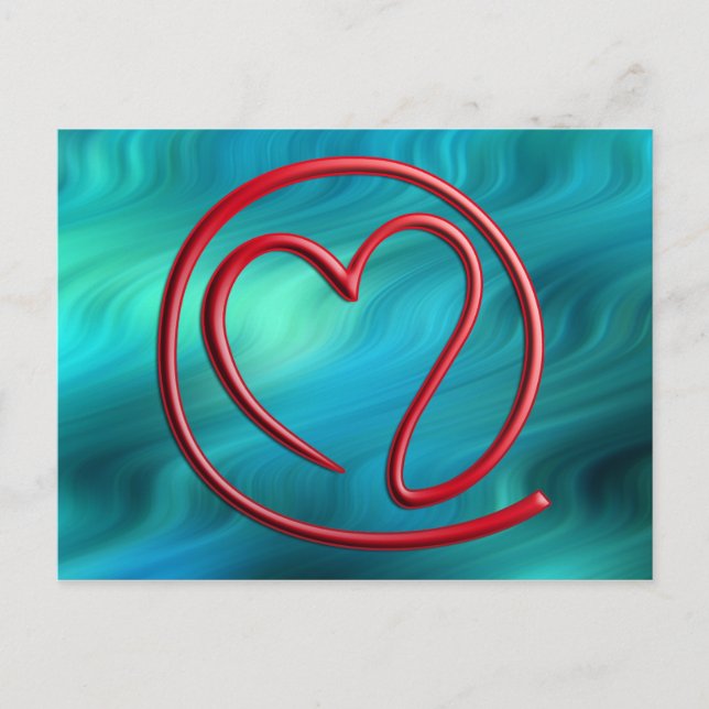 e m a i l 4 y o u | bluegreen waves postcard (Front)