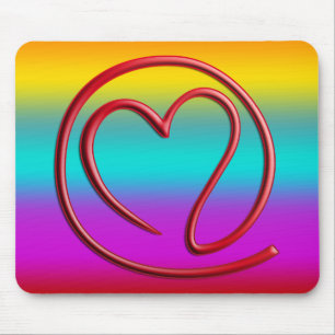 e m a i l 4 y o u coloured linear mouse pad