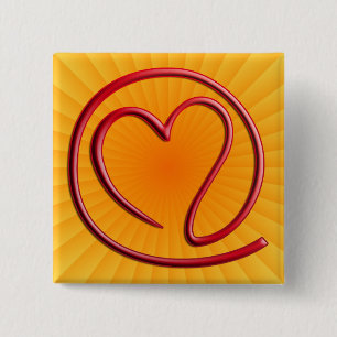 e m a i l 4 y o u yellow radial 15 cm square badge