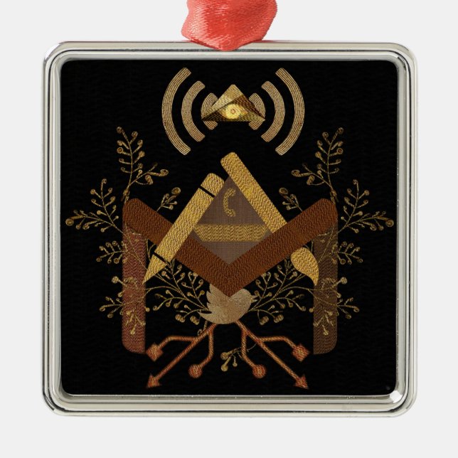 e-Mason 2014 Metal Tree Decoration (Front)