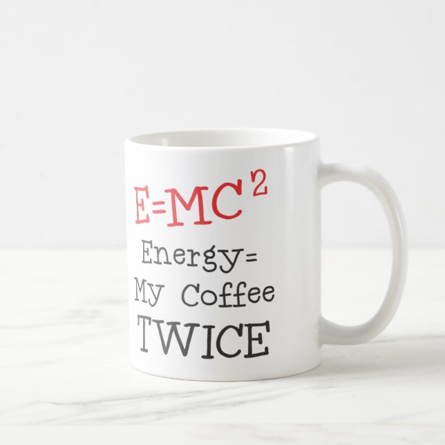 E=MC2 Coffee Mug (Right)
