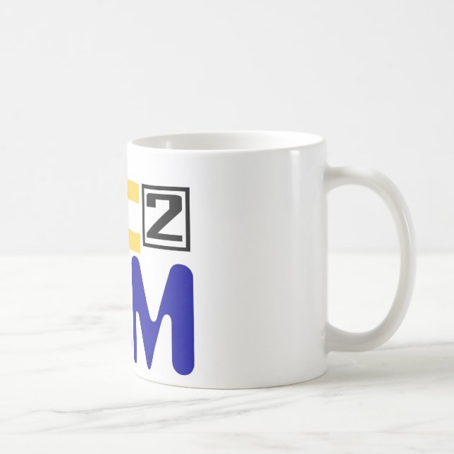 E=MC2 COFFEE MUG (Right)
