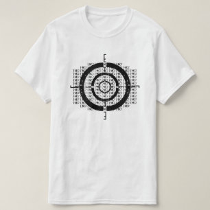 E=MC2 Compass Riddle There Exists Black And White  T-Shirt