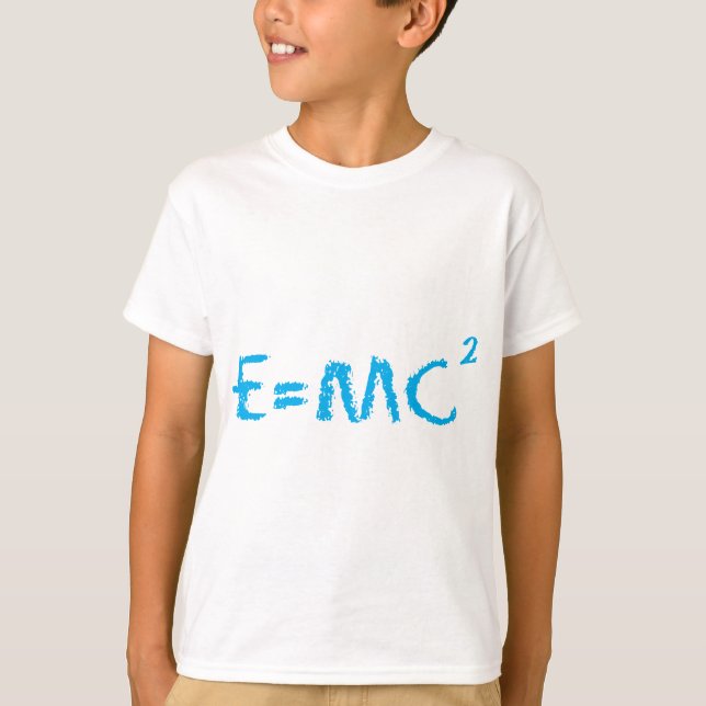 E=MC2 Smart Kid T-Shirt (Front)