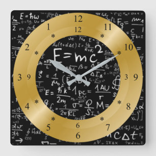 E= mc2  Time Machine Clock ~  Forward & Backward ~