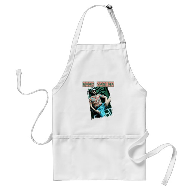 e=mcvagina standard apron (Front)