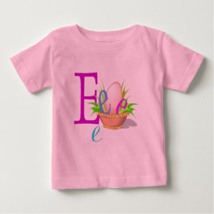 E - Monogram  Collection Baby T-Shirt