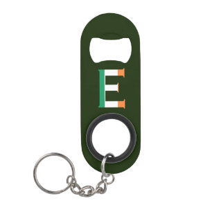 E Monogram overlaid on Irish Flag bot