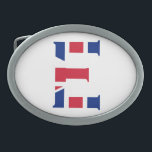 E Monogram overlaid on Union Jack Flag bbcnt Belt Buckle<br><div class="desc">E Monogram overlaid on Union Jack Flag Belt Buckle

Design © Trinkets and Things 2017 - AHP Design. All Rights Reserved.

030417</div>