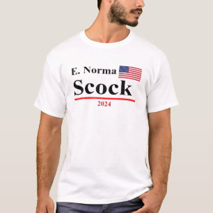 E. Norma Scock Funny Presidential Election 2024 Pa T-Shirt