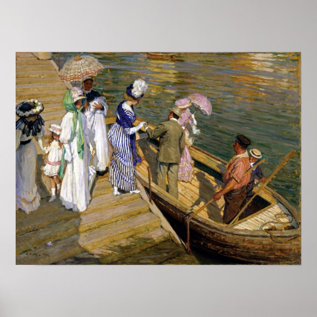 E. Phillips Fox The Ferry Poster (Front)