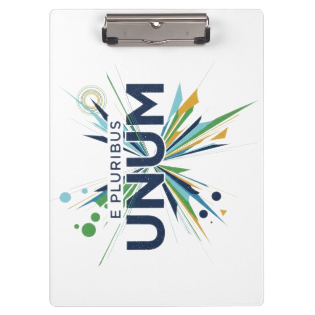 E Pluribus Unum Clipboard (Front)