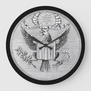 E Pluribus Unum Clock
