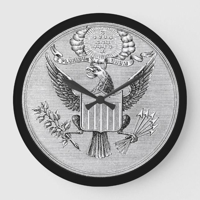 E Pluribus Unum Clock (Front)