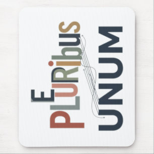 "E Pluribus Unum" - Design for Unity Mouse Pad