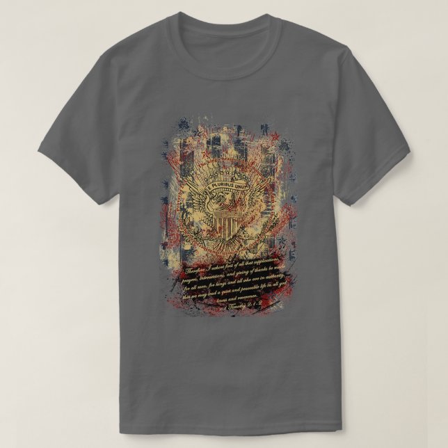 E Pluribus Unum T-Shirt (Design Front)