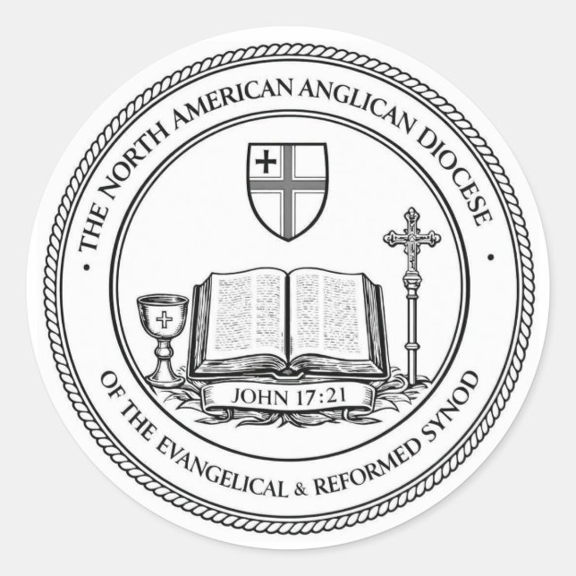 E&R Synod Anglican Diocese Stickers (Front)