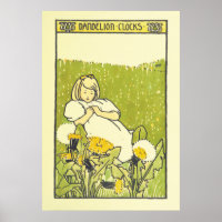 E.  Richardson Vintage Poster cute girl