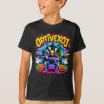 E-Sports Shooter Squad | Neon Spooky Gamer  T-Shirt<br><div class="desc">Command the magical, spooky atmosphere this season with the OPTIVEXOJ E-Sports Shooter Squad design! This vibrant, high-energy graphic captures a masked team ready for action, perfect for gamers, boys, and young adults who live the online squad life. Ideal as a cool, casual Halloween costume alternative, a bold piece of streetwear...</div>