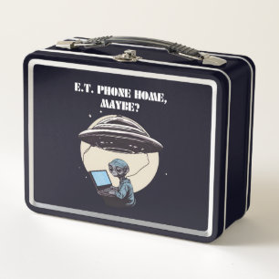 E.T. phone home, maybe? Metal Lunch Box