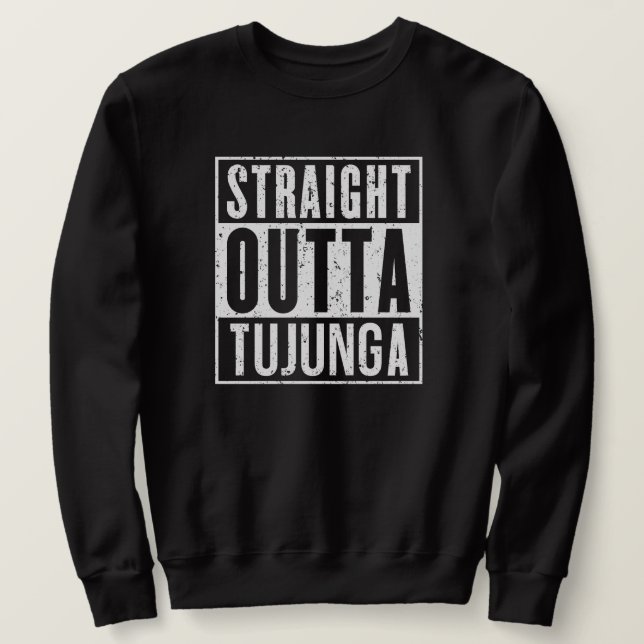 E.T the extra terrestrial, straight outta Tujunga Sweatshirt (Design Front)